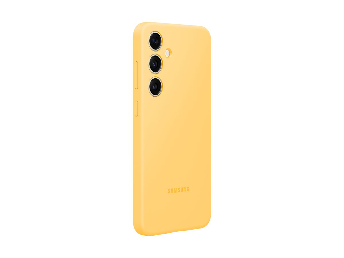 Samsung S24+ Silicone Case Yellow
