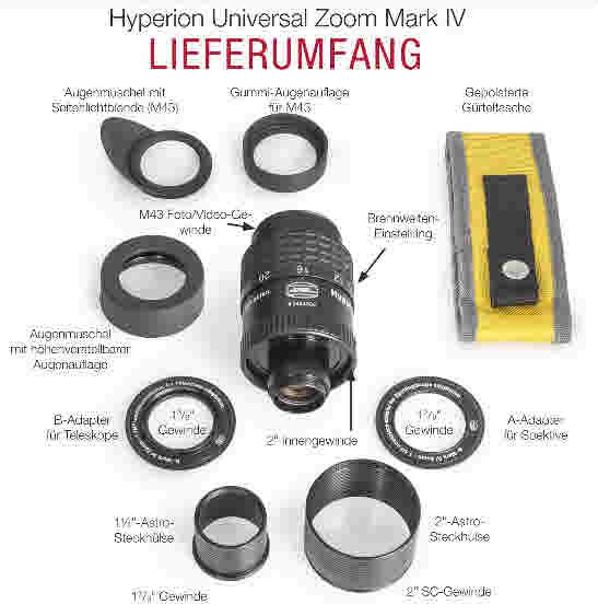 Baader Hyperion Zoom 8-24mm MarkIV 68°
