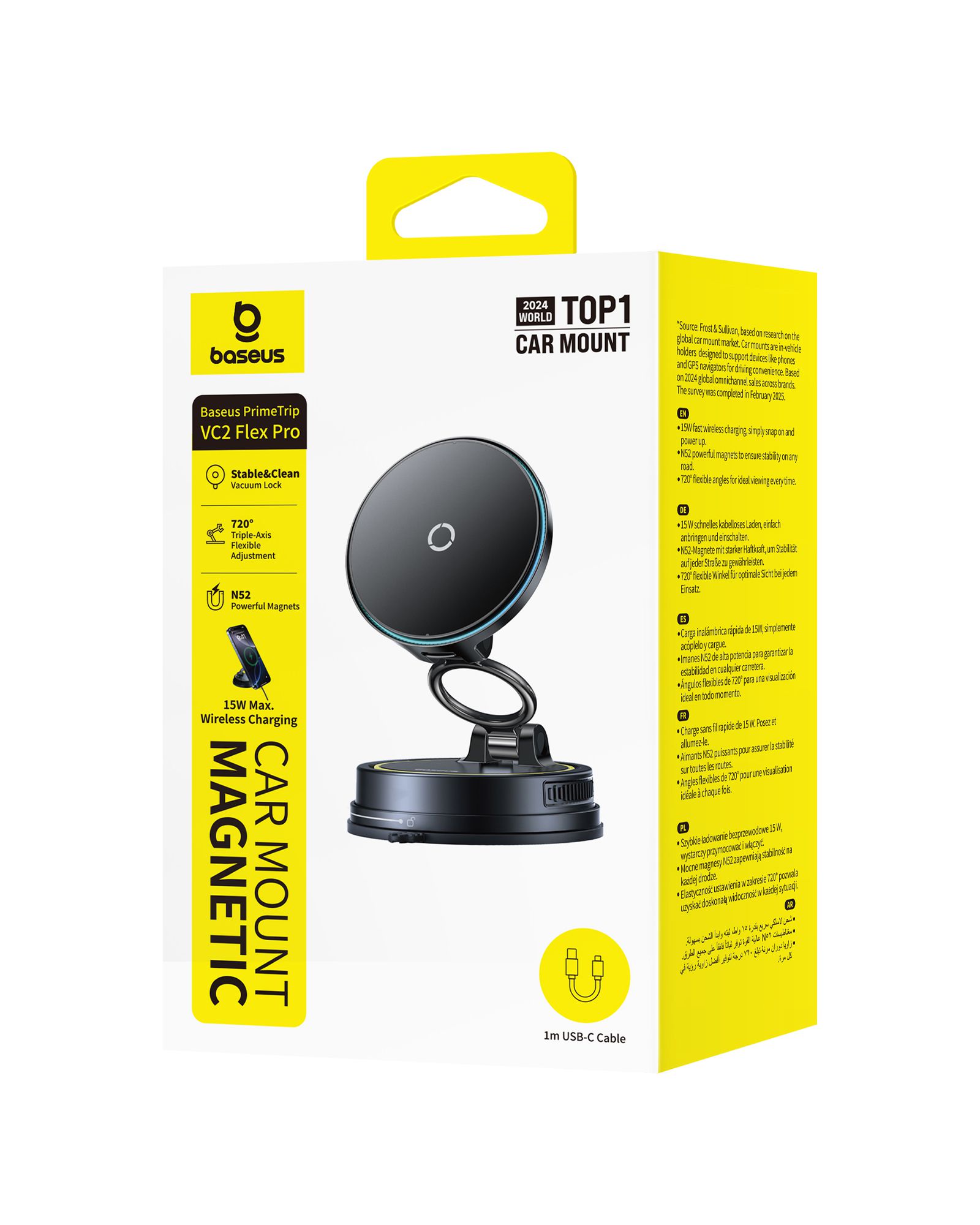 Baseus PrimeTrip VC2 FlexPro charg.Mount