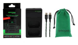 PATONA Premium chargeur double NP-FZ100
