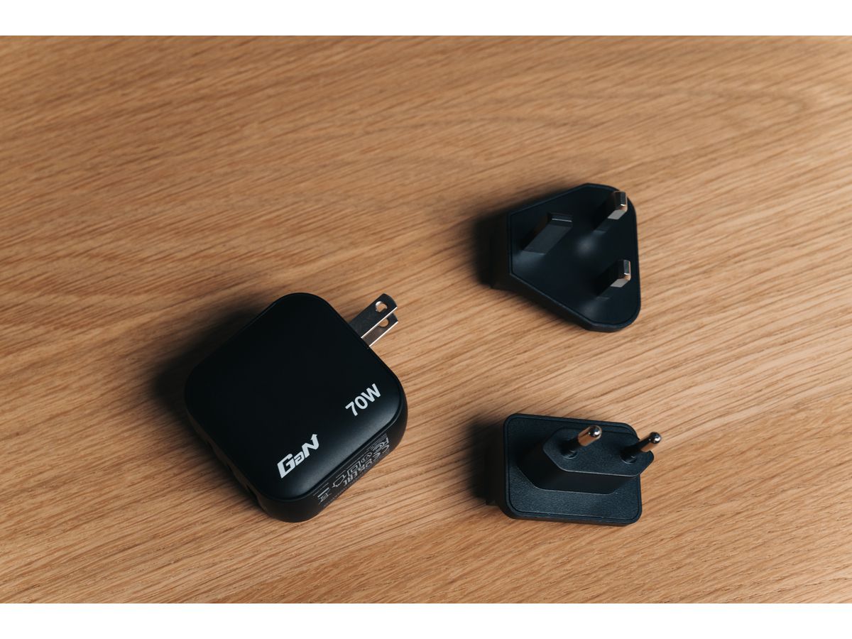 Verbatim Mini GaN 3 Port Charger 70W
