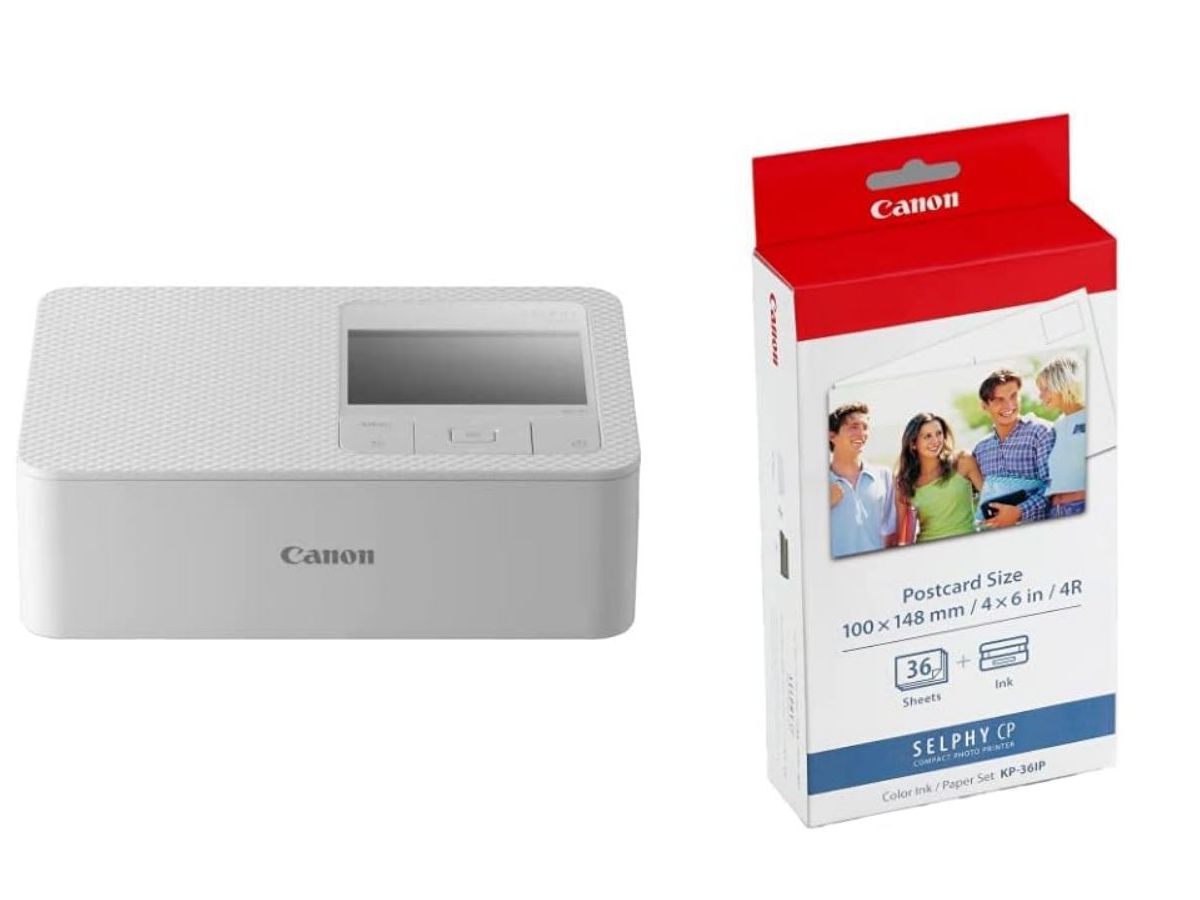 Canon Selphy CP1500 Weiss + KP-36IP