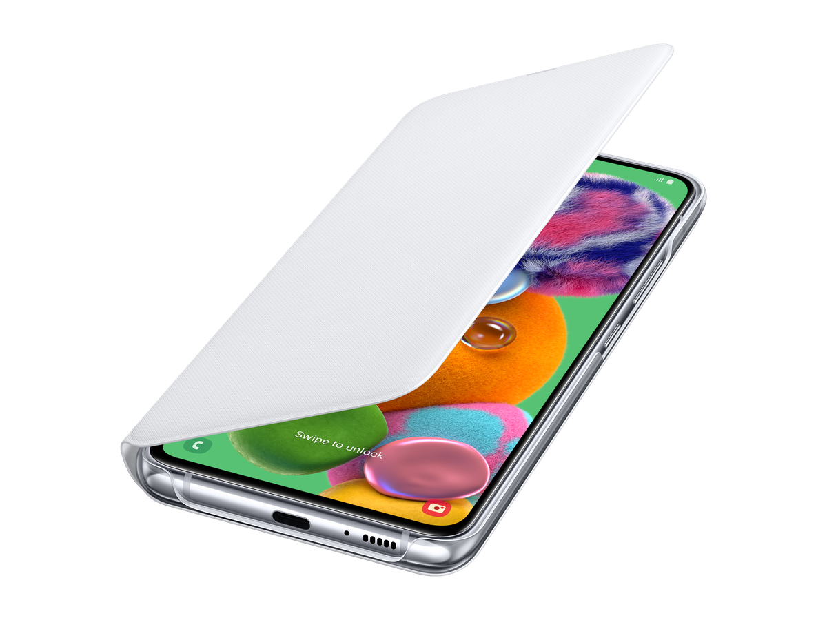 Samsung Galaxy A90 5G Wallet Cover white