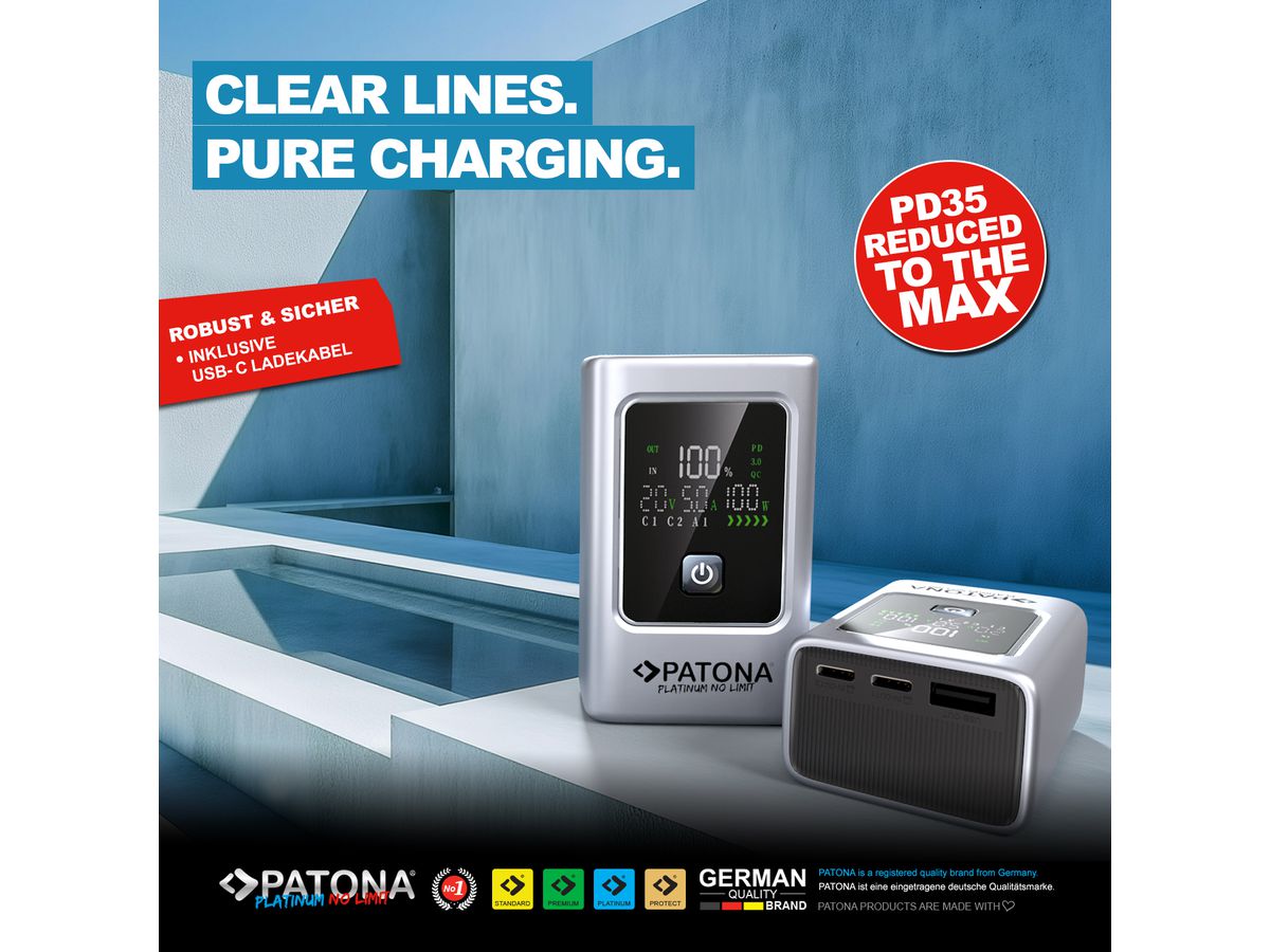 Patona Powerbank PD35W 10000mAh