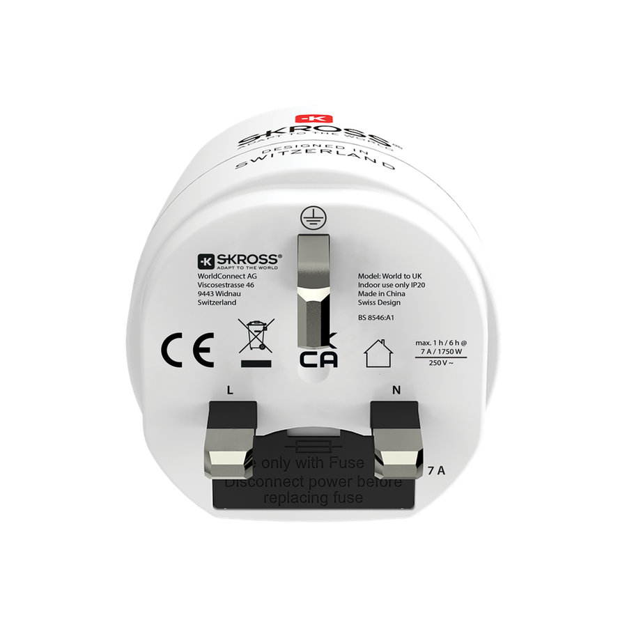 Skross Combo World to United Kingdom