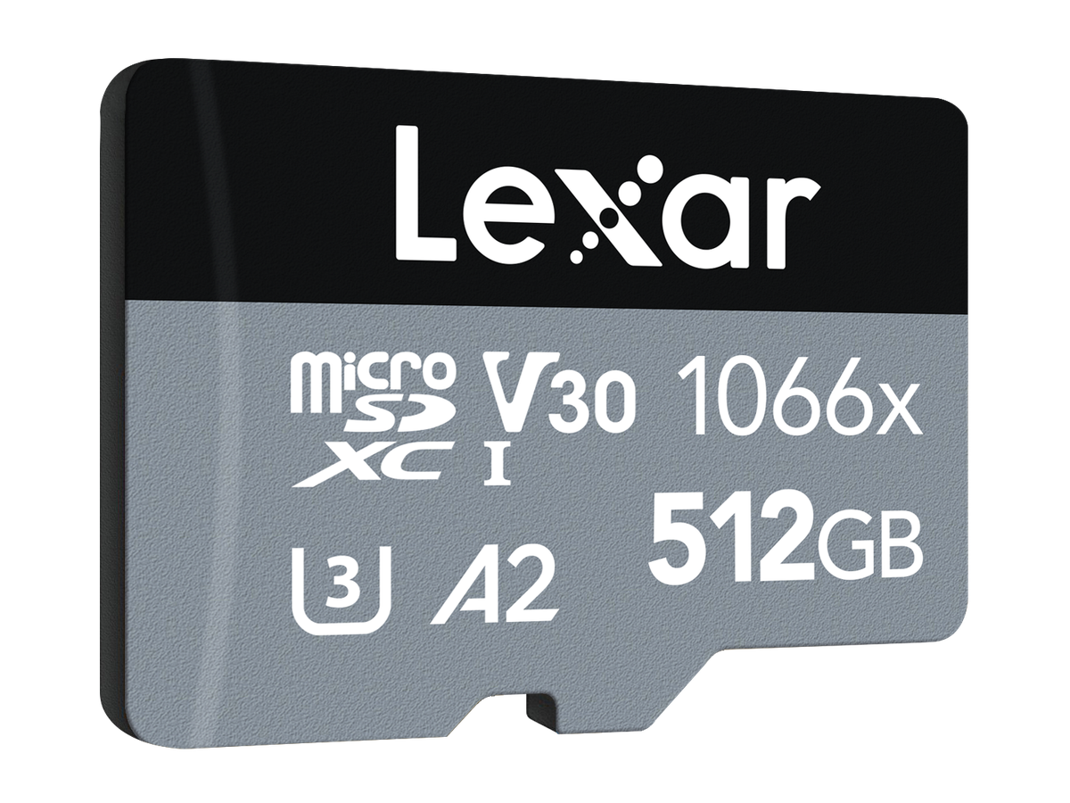 Lexar micro SDXC 160MB/s 512GB Silver