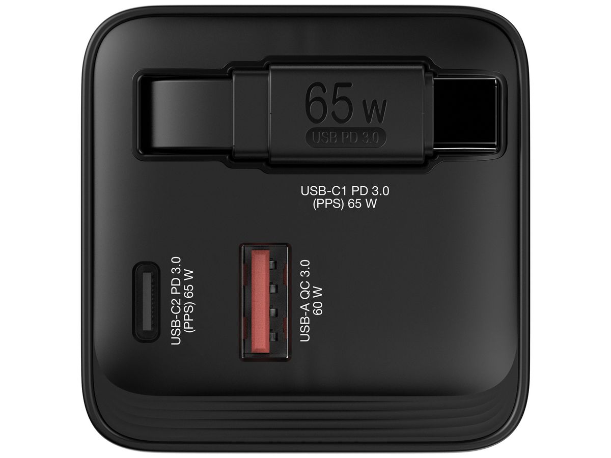 Verbatim GaN 2 Port Charger 65W