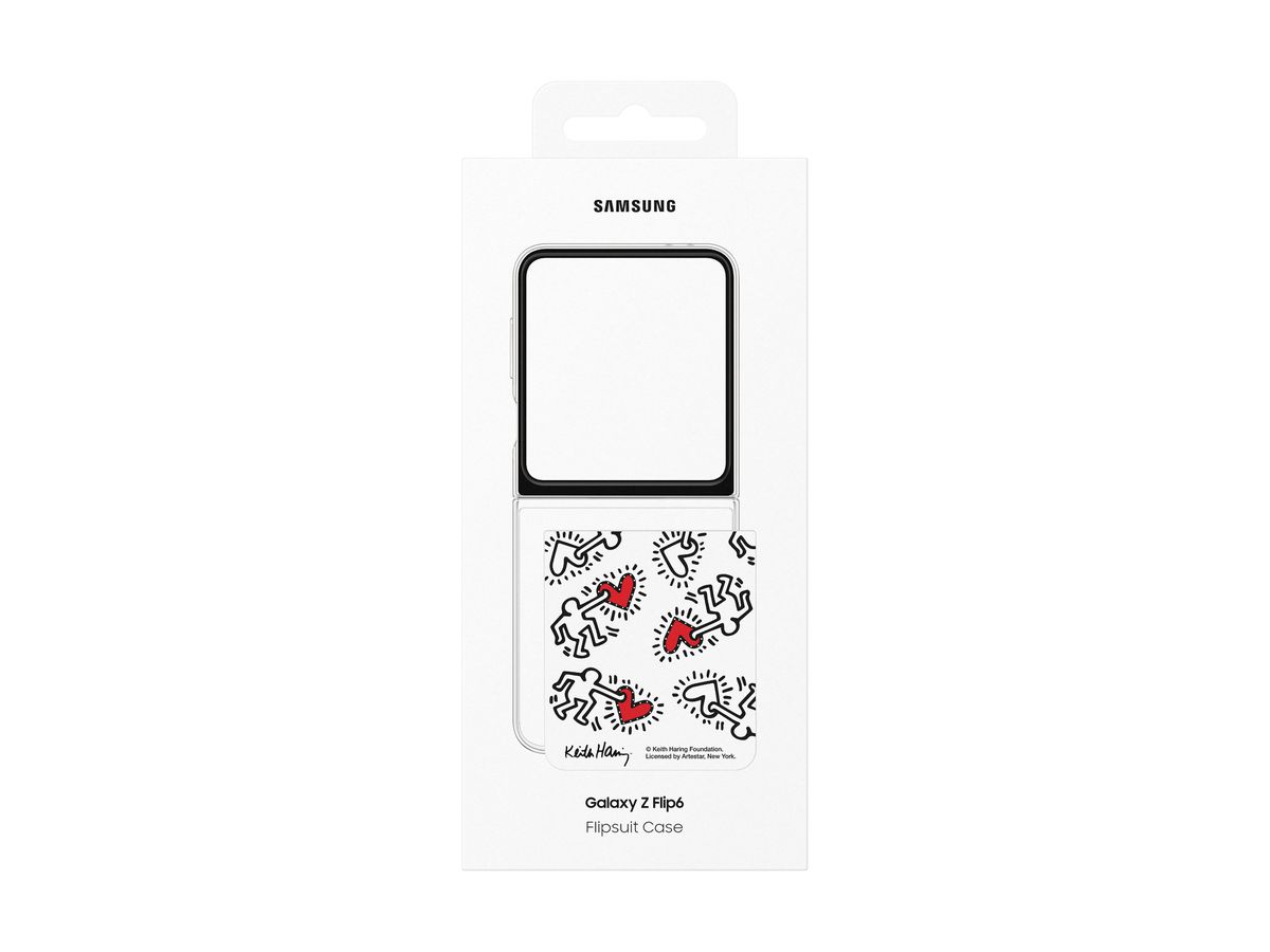 Samsung Flip 6 Flipsuit Case White