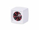 Rycote Single Square White Mic Flag