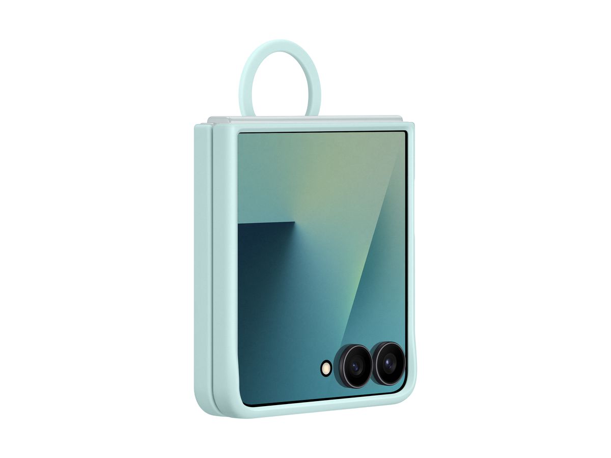 Samsung Flip 7 Ring Case Mint