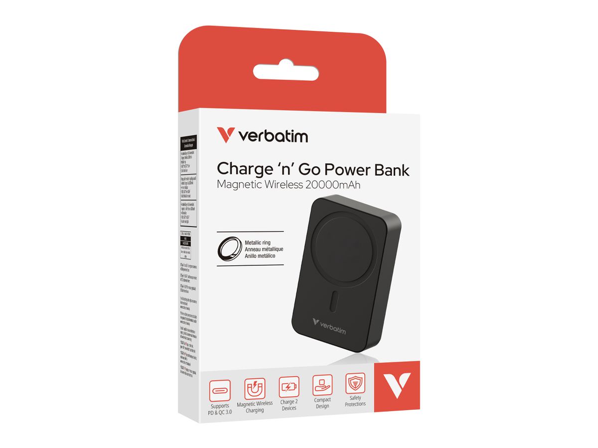Verbatim Powerbank 20000 mAh Black