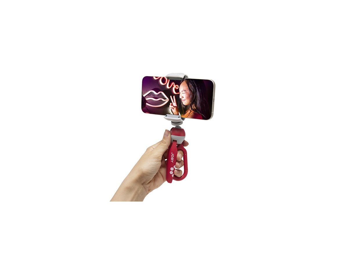 Joby HandyPod Clip Red