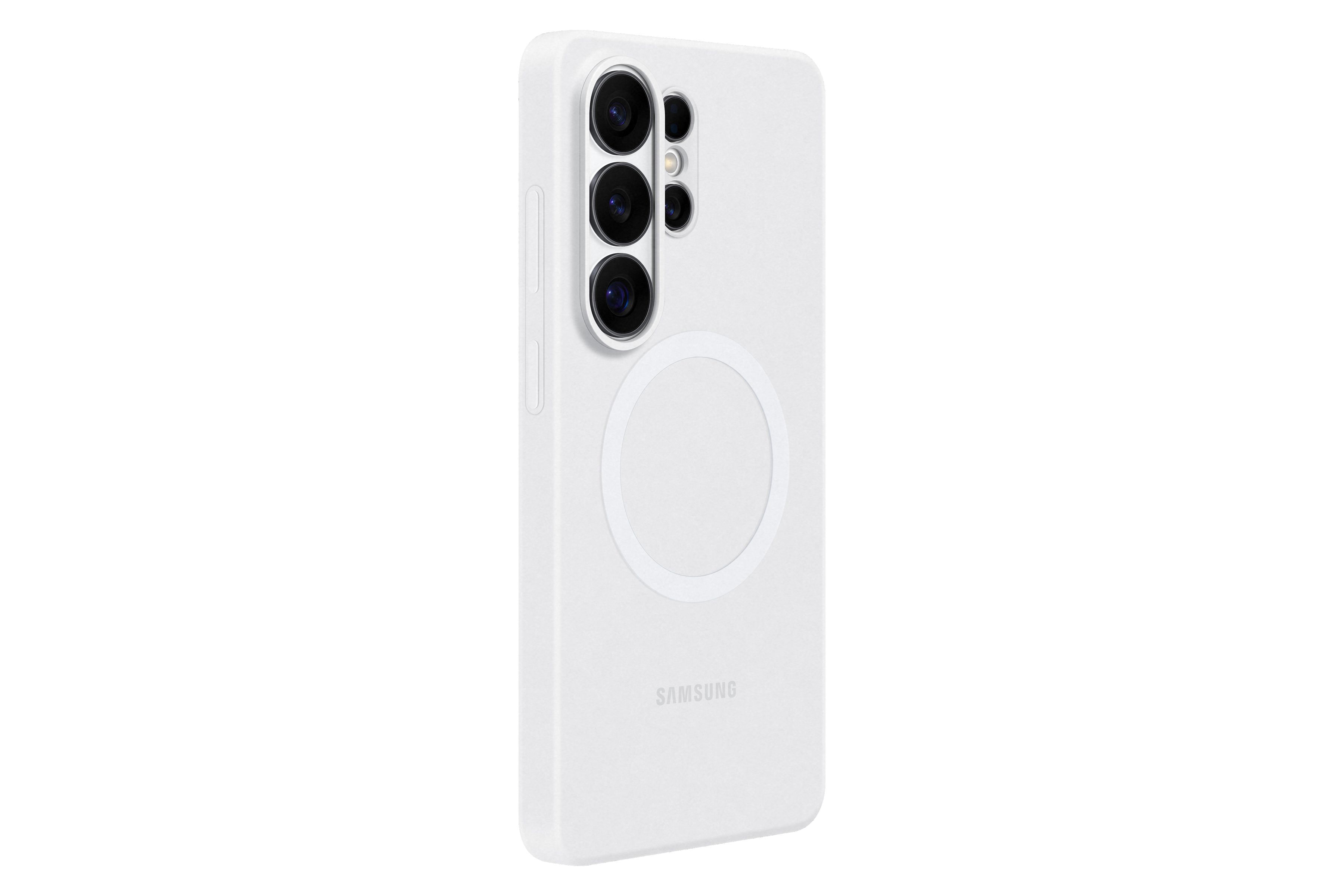 Samsung S26 Ultra Silicone Magnet White