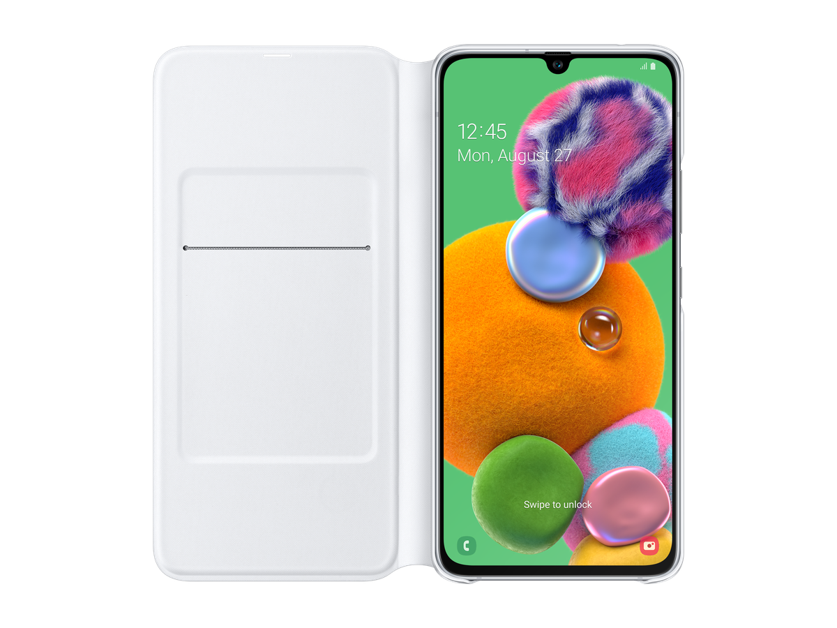 Samsung Galaxy A90 5G Wallet Cover white