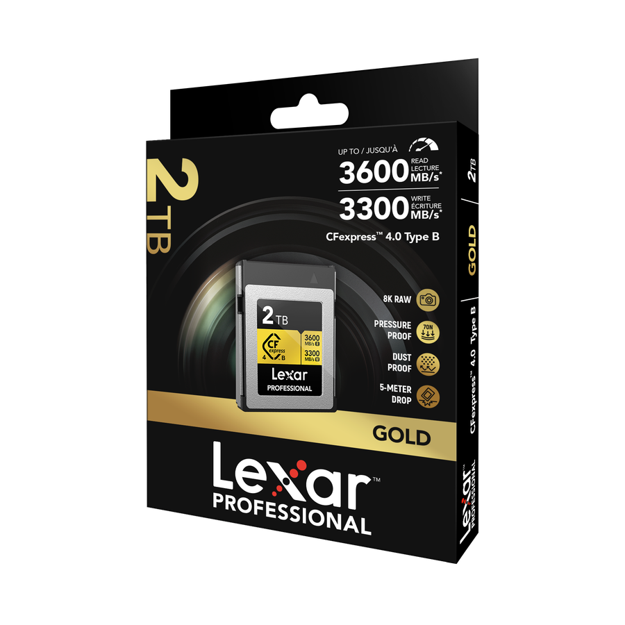 Lexar 3600MB/s CFexpress 4.0 2TB Gold