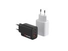 Verbatim GaN 3 Port Charger 65W Black