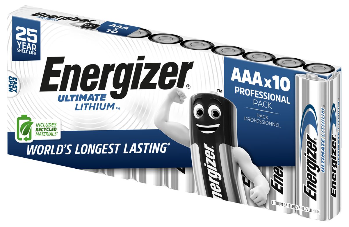 Energizer AAA/L92 Ultimate Lithium 10 P.