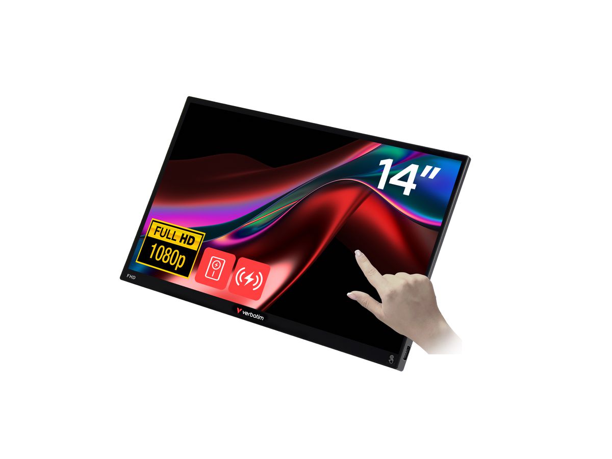 Verbatim Touch Monitor 14" Wireless