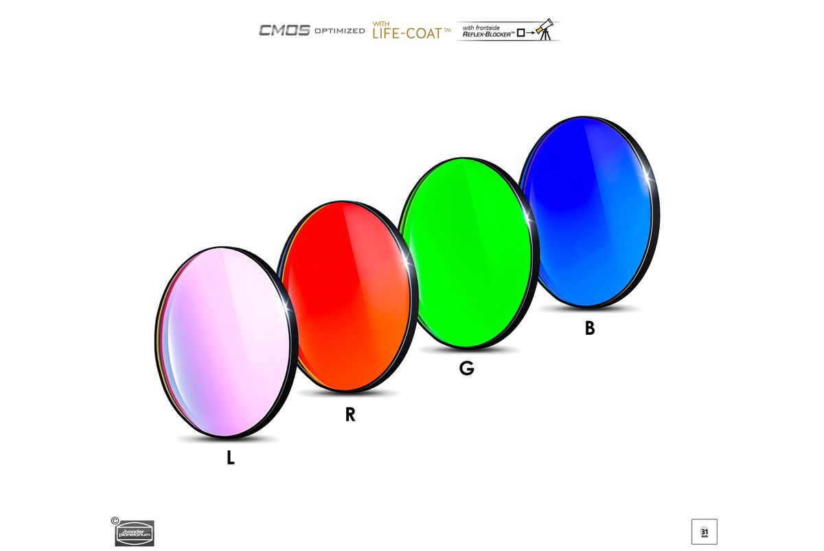 Baader LRGB 31mm Filtersatz