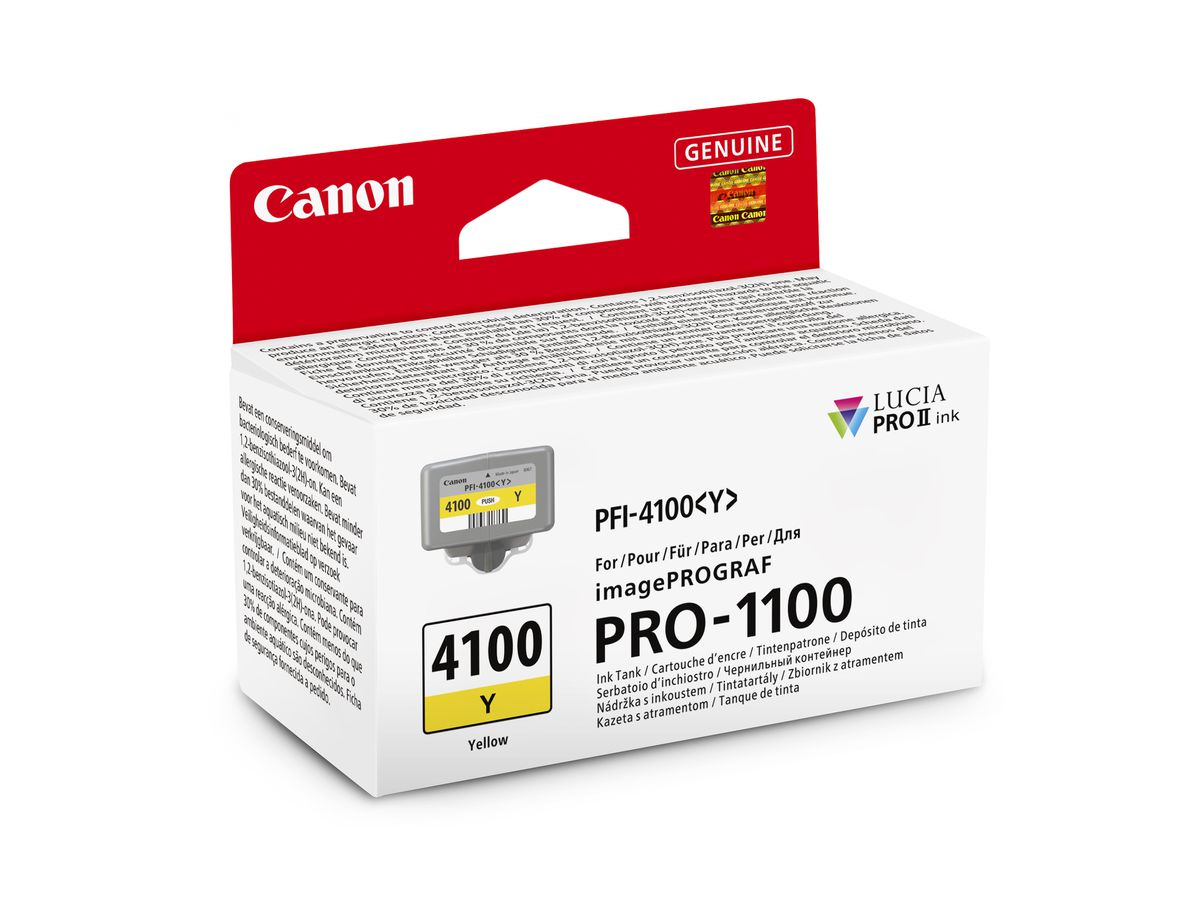 Canon PFI-4100 Y Yellow