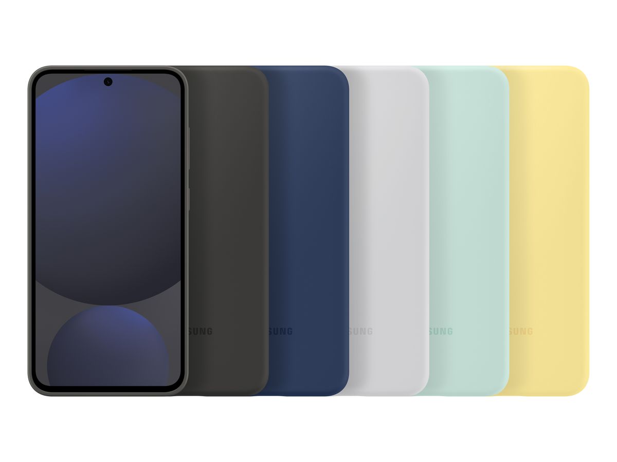 Samsung S24 FE Silicone Case Gray