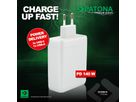 Patona GAN PD 140W 3xUSB-C 1xUSB-A white