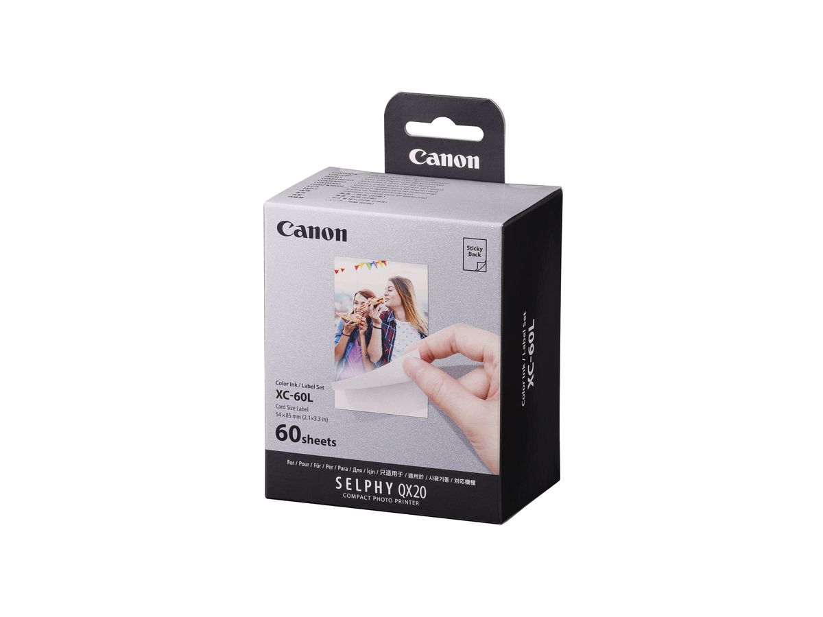 Canon XC-60L Print Kit 60 sheets 54x85mm