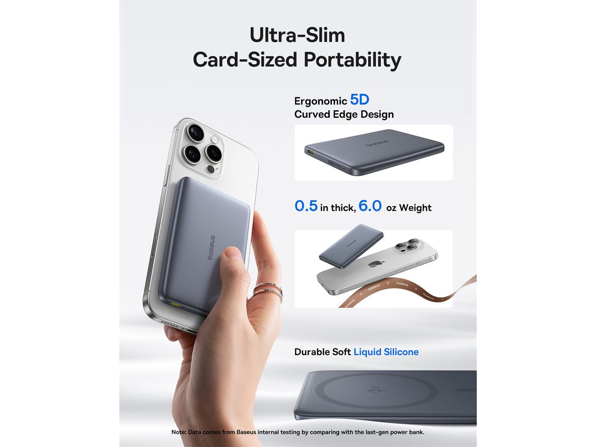 Baseus PicoGo UltraSlim Qi2 PB 10KmAh