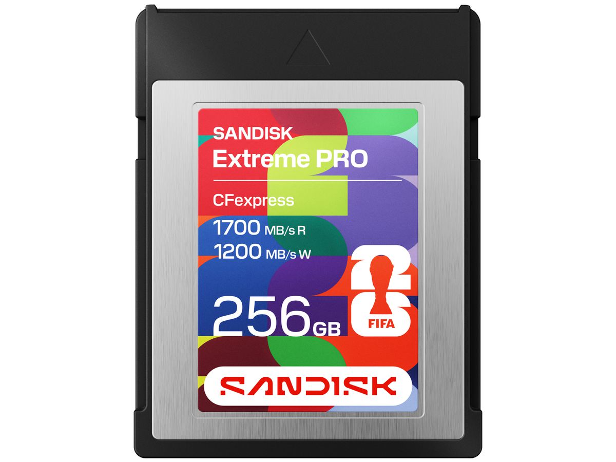 SanDisk CFexpress Typ-B FIFA 2026 256GB