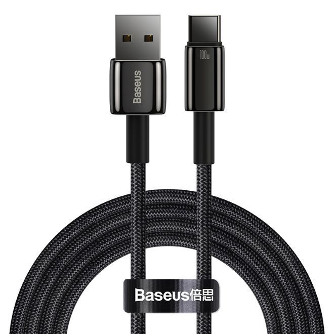 Baseus USB-A to USB-C 2m Black