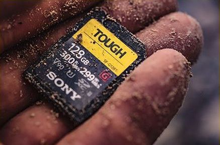 Sony SF-G Tough SDXC UHS-II 128GB 300MBs