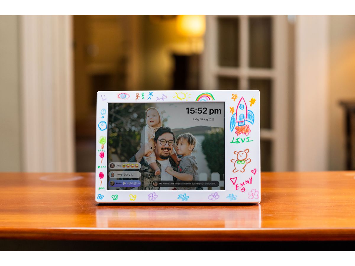 myFirst Frame Doodle White