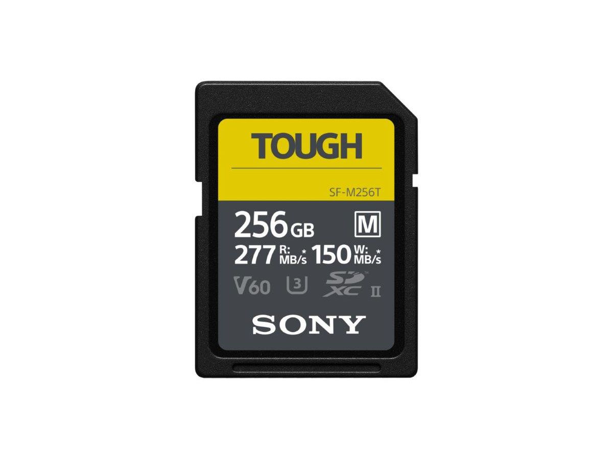 Sony SF-M Tough SDXC 256GB UHS-II 277MBs