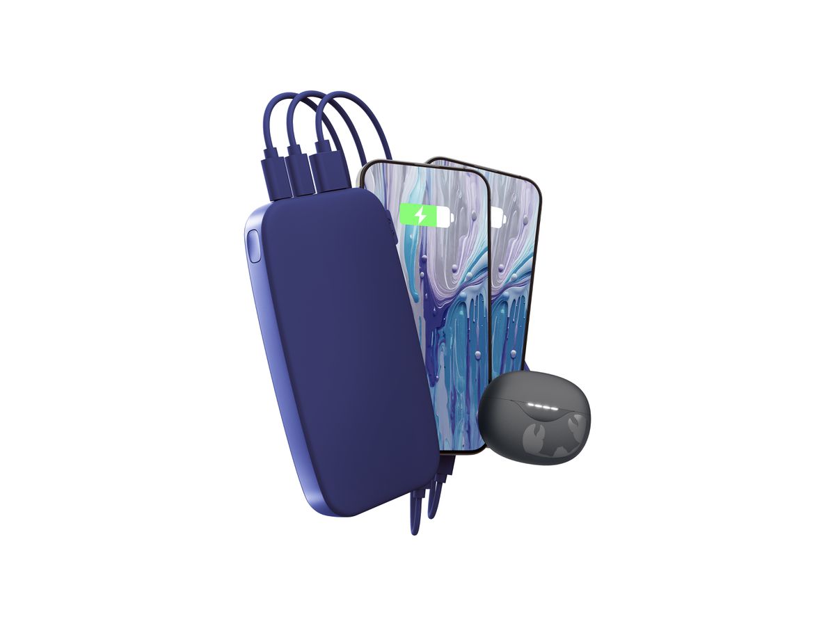 Fresh 'n Rebel Powerbank 18000 mAh Blue