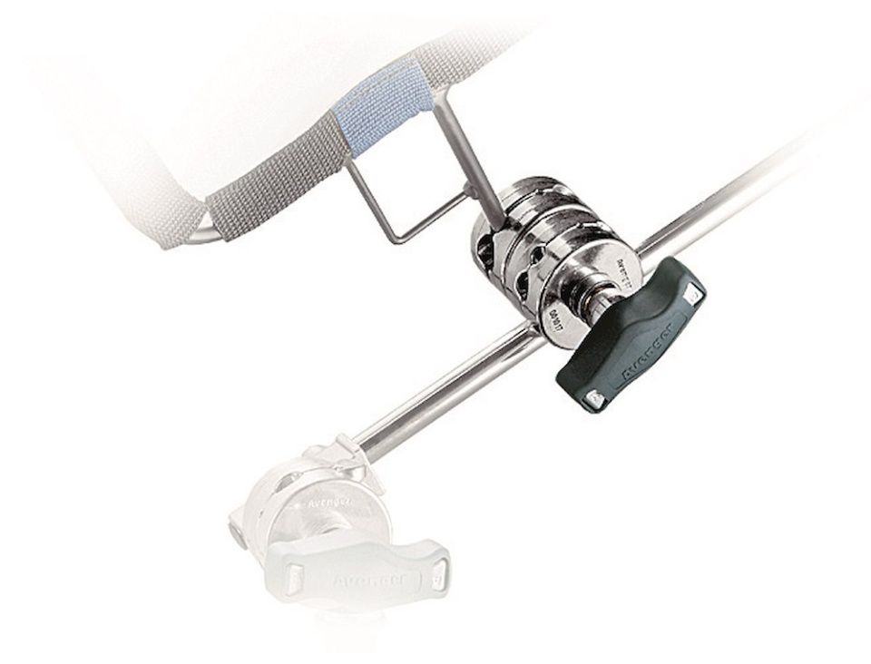 Avenger Gag Gobo Double Grip Head Silver