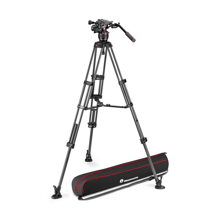 Manfrotto 608 Head w/Twin Leg Carbon MS