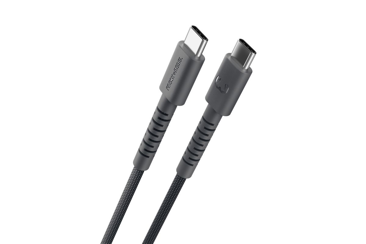 Fresh 'n Rebel USB-C to USB-C Storm Grey