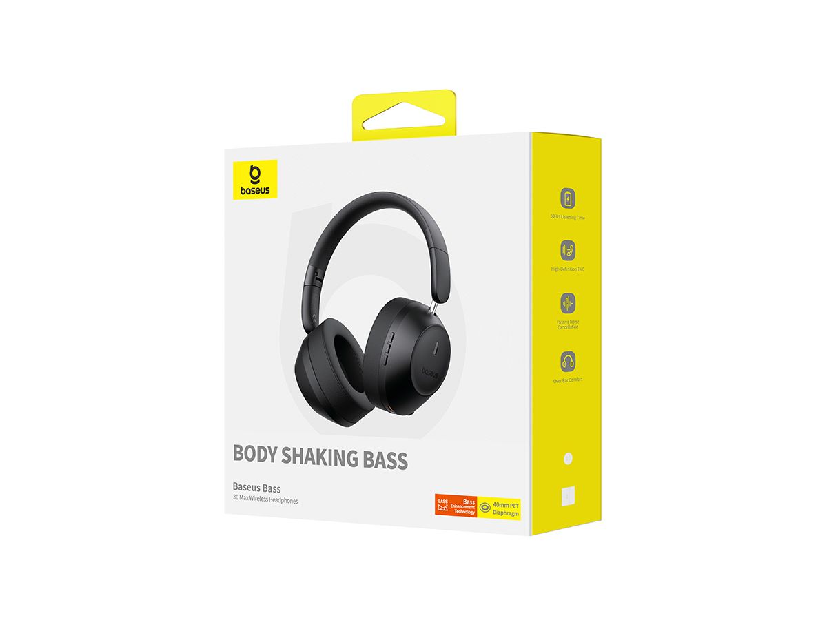 Baseus Bass 30 Max Black