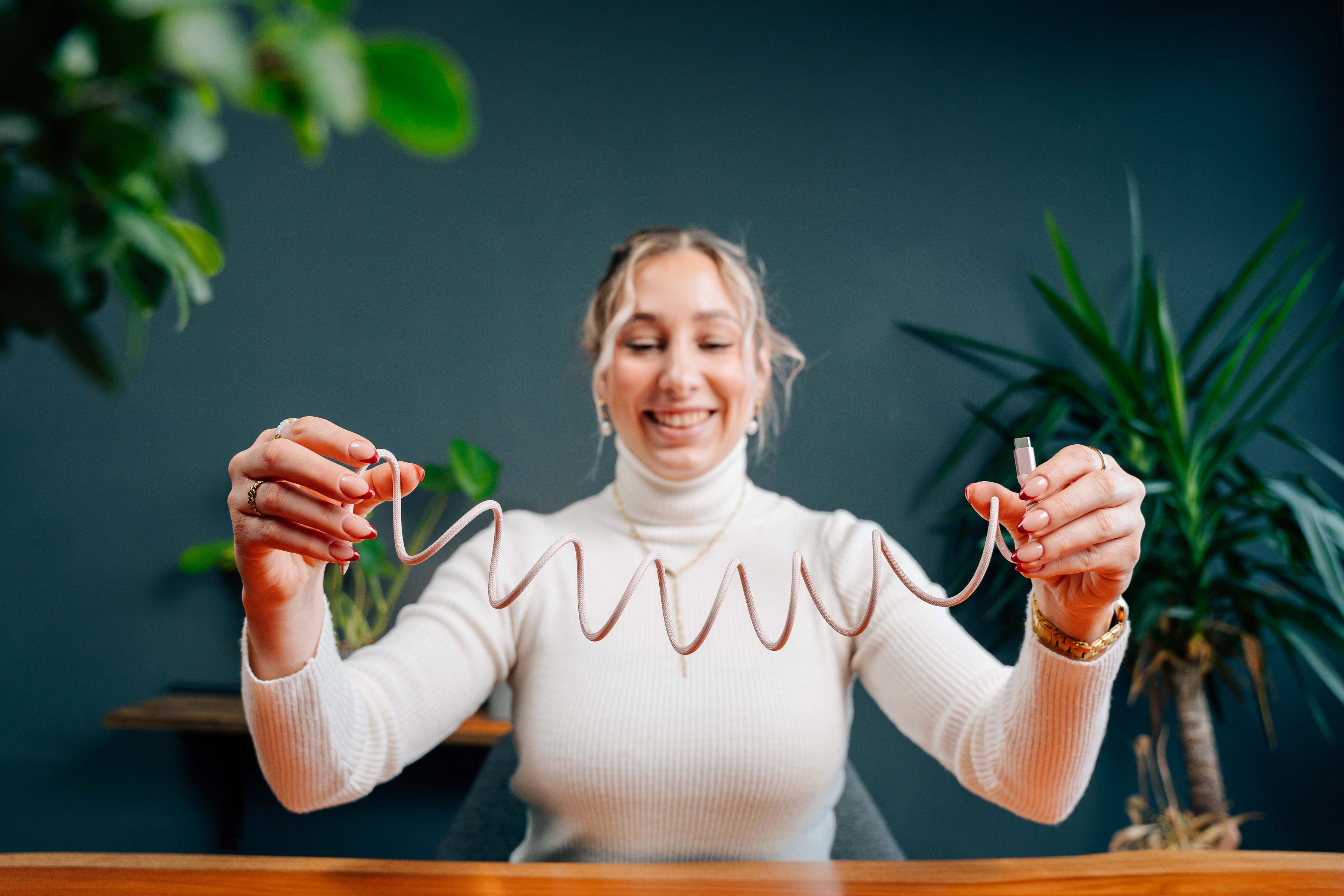 Verbatim Magnetic Cable USB-C 100W Pink