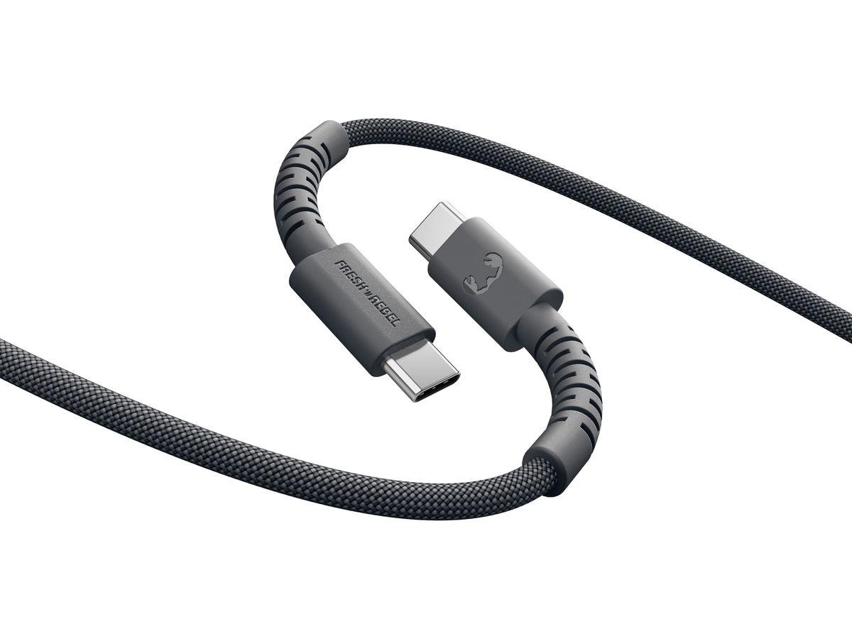 Fresh 'n Rebel USB-C to USB-C 3m Grey