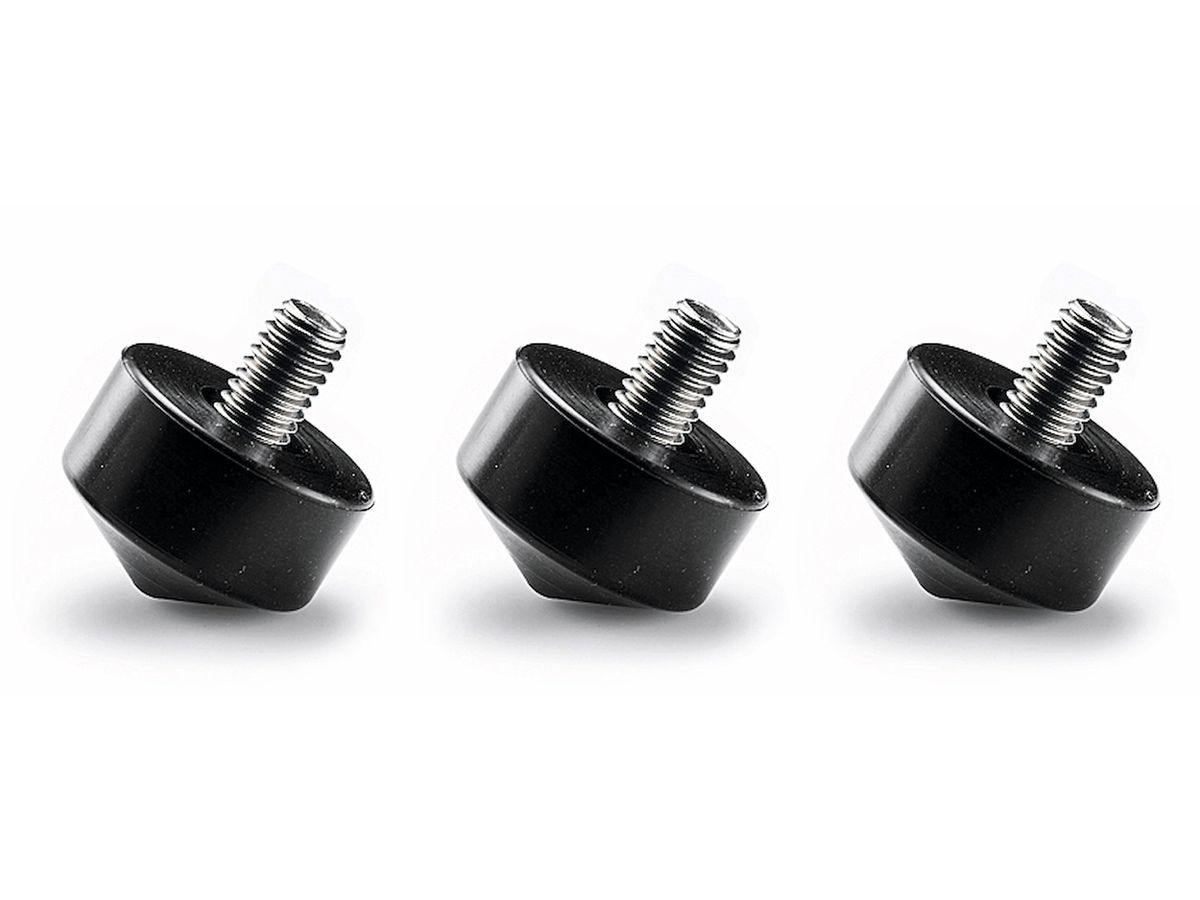 Gitzo Gummi-Fuß, 33mm, 3er Set