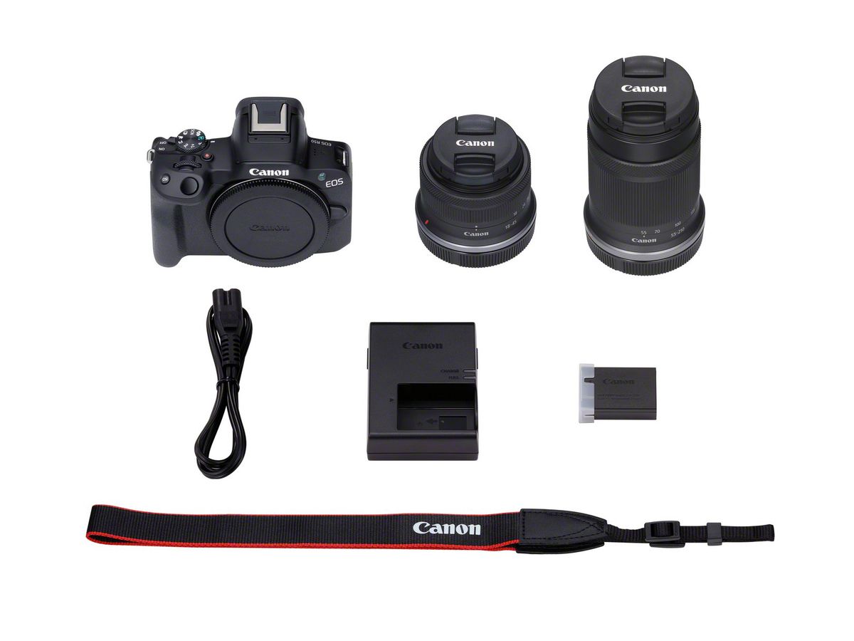 Canon EOS R50 + RF-S 18-45 + 55-210mm