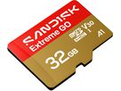 SANDISK ExtremeGO 100MB/s microSDHC 32GB