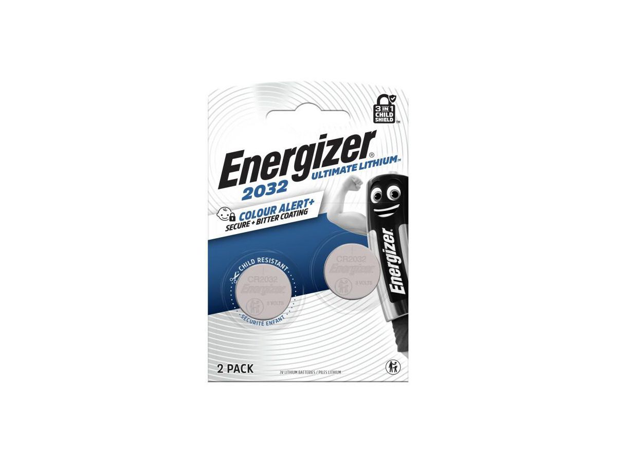 Energizer CR 2032 Ultimate Lithium 2 St.