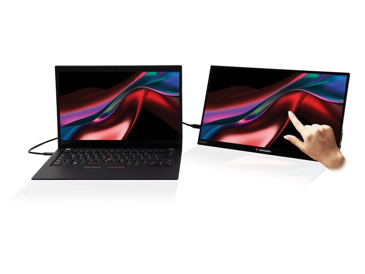 Verbatim Touch Monitor 13.3" Wireless