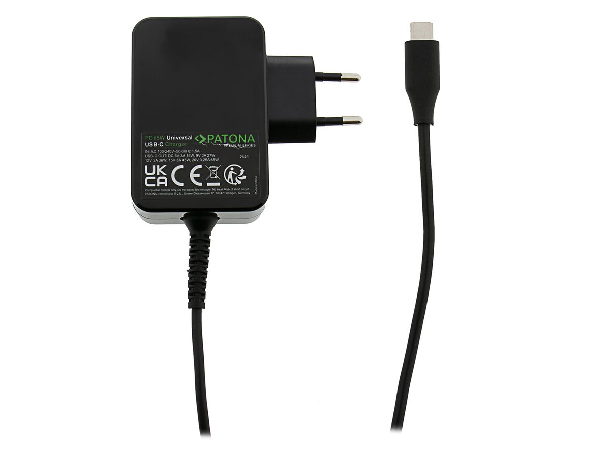 Patona GAN PD 65W USB-C Notebook