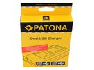 Patona LP-E6P Set Ladegerät + 2 Akkus