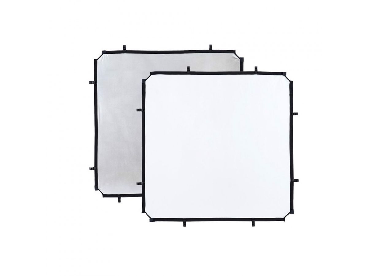 Manfrotto SkyRapid Fab 1.1x1.1m Silv/Whi