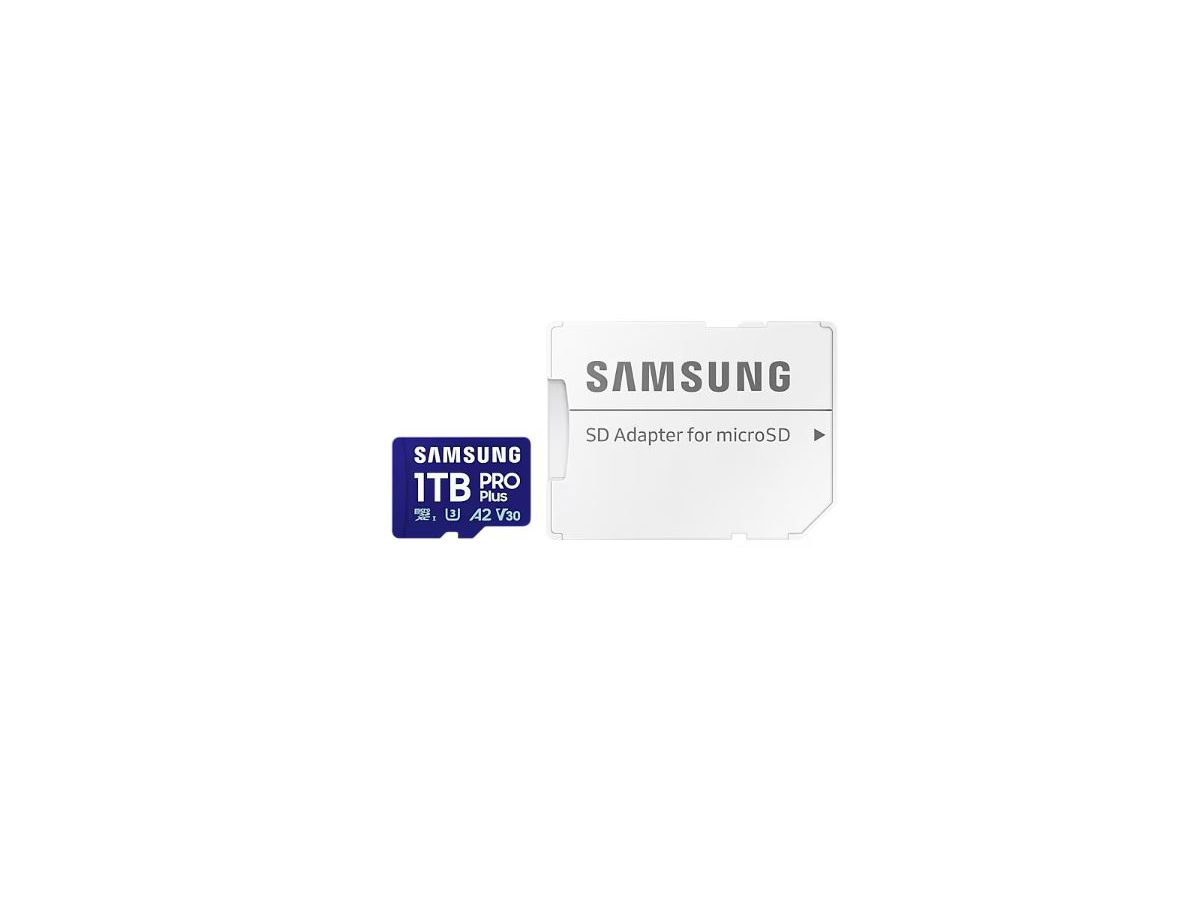 Samsung Pro+ microSDXC 180MB/s 512GB, V30, A2