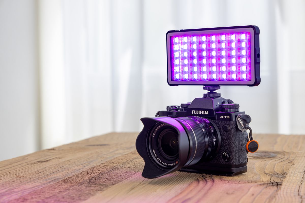 Patona RGB Videolicht mit Powerbank